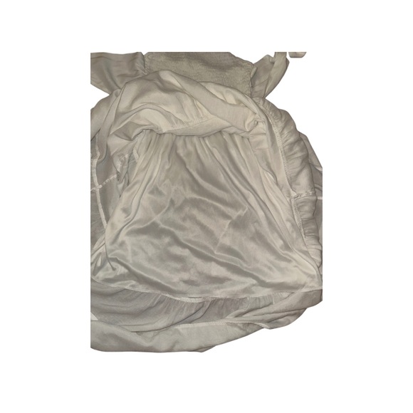 Tie Front Ruffle Ruffle Hem Tube Dress - Picture 16 of 16